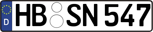 HB-SN547