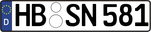 HB-SN581
