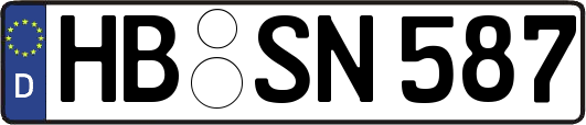 HB-SN587