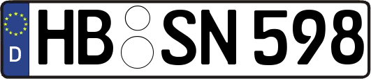 HB-SN598