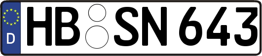 HB-SN643
