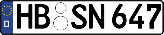 HB-SN647