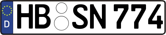 HB-SN774