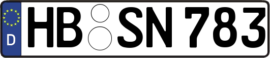 HB-SN783