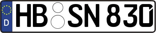 HB-SN830