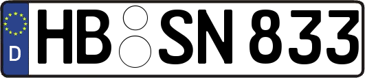 HB-SN833