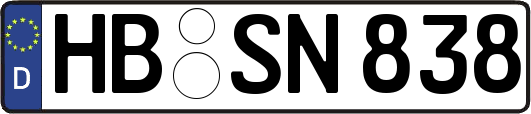 HB-SN838