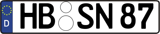 HB-SN87