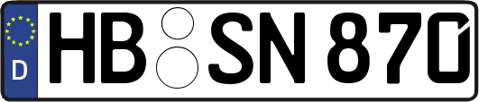 HB-SN870
