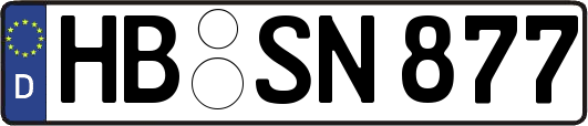 HB-SN877