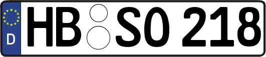HB-SO218