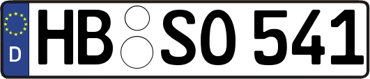 HB-SO541