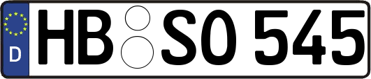 HB-SO545
