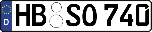 HB-SO740