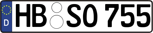 HB-SO755