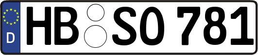 HB-SO781
