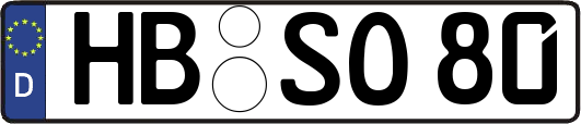HB-SO80