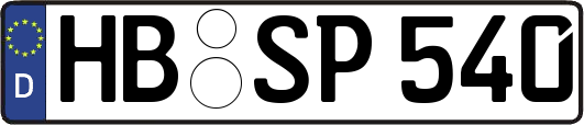 HB-SP540