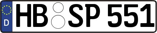 HB-SP551