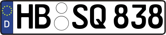 HB-SQ838