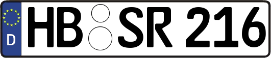 HB-SR216