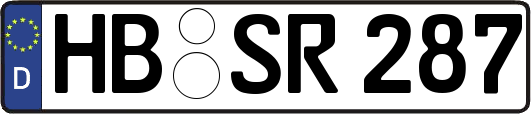 HB-SR287
