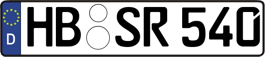 HB-SR540