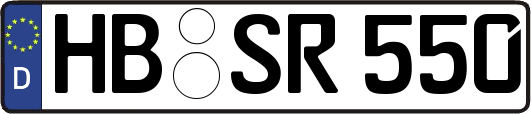 HB-SR550
