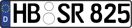 HB-SR825
