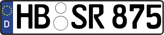 HB-SR875