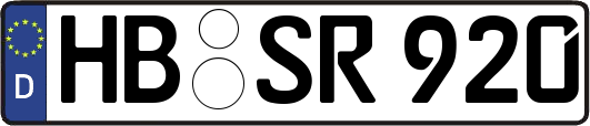 HB-SR920