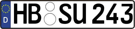 HB-SU243