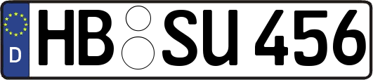 HB-SU456