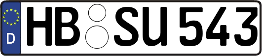 HB-SU543