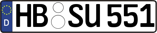 HB-SU551