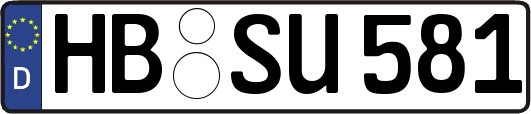 HB-SU581