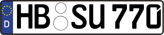 HB-SU770