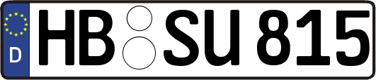 HB-SU815