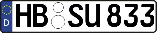 HB-SU833