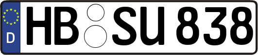 HB-SU838
