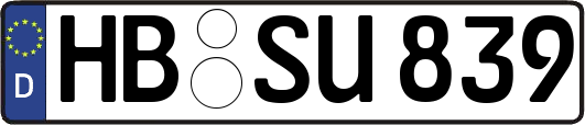 HB-SU839