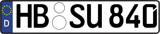 HB-SU840