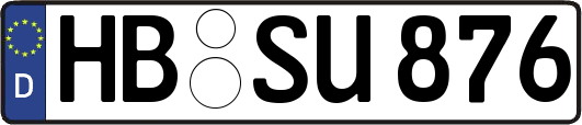 HB-SU876