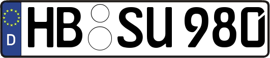 HB-SU980