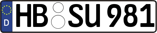 HB-SU981