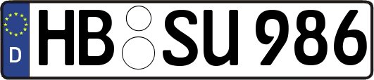 HB-SU986