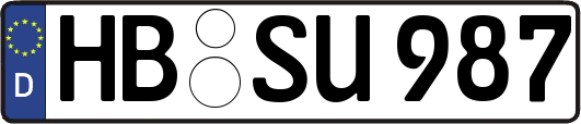 HB-SU987