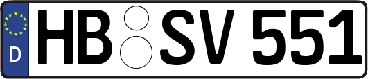 HB-SV551