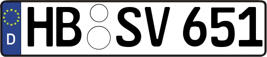 HB-SV651