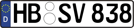 HB-SV838